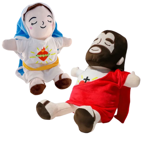 Peluche Cristiano que respira